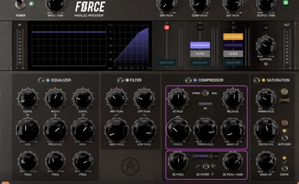 Arturia Bus FORCEの使い方