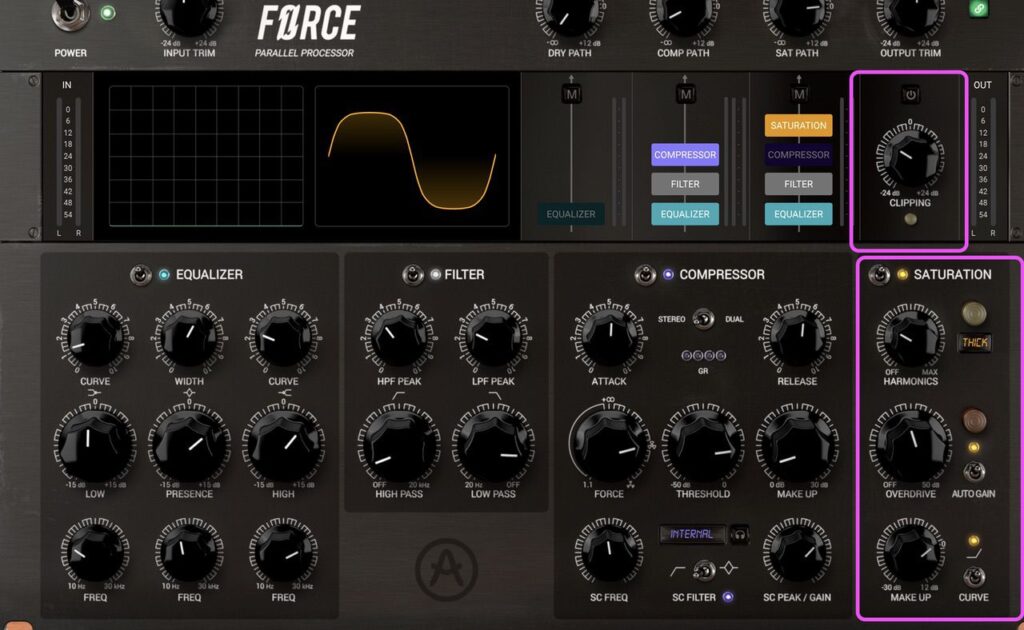 Arturia Bus FORCEの使い方
